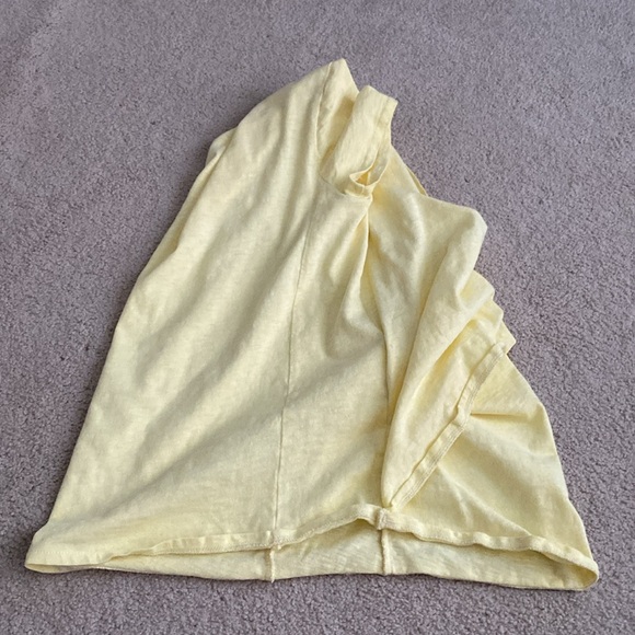 J. By J.Crew size small wrap and tie yellow Tshirt - Picture 4 of 14